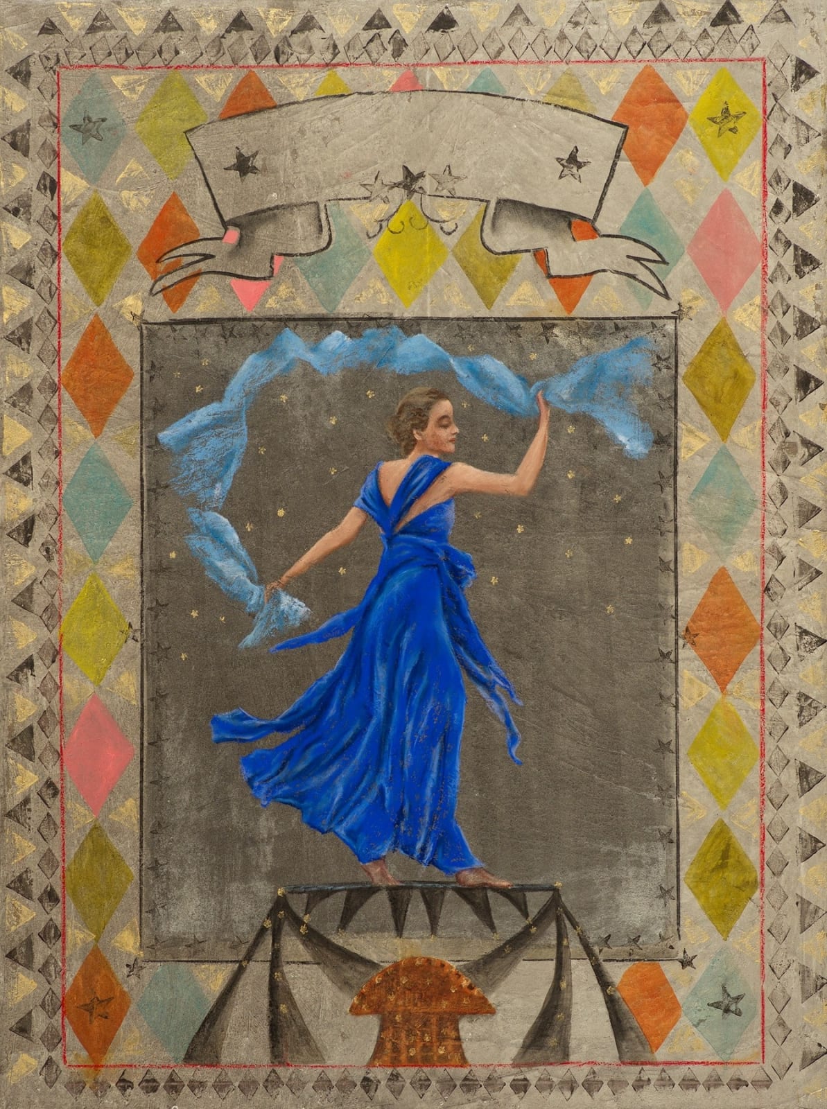 Katherine Bakhoum, Blue Dancer, 2018