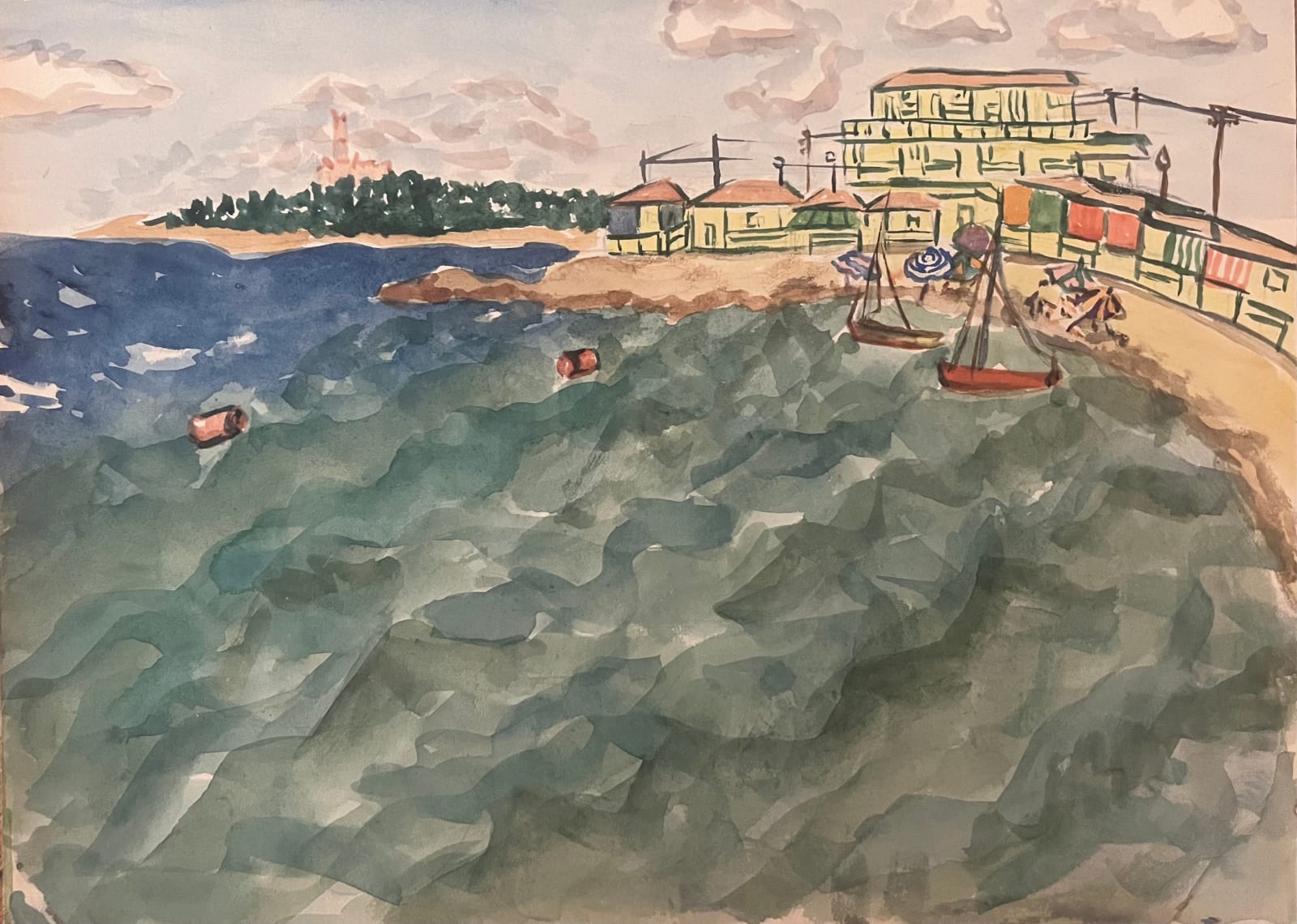 Inji Efflatoun, Corniche