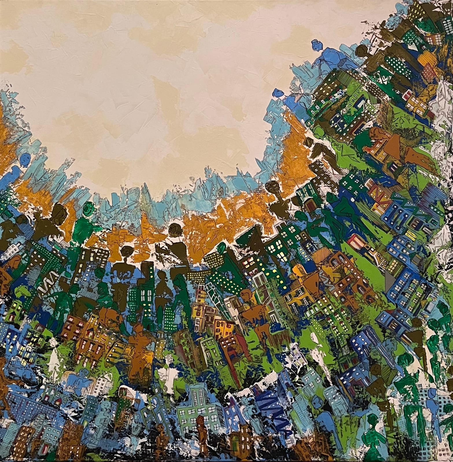 Kinda Adly, Twisted City, 2019