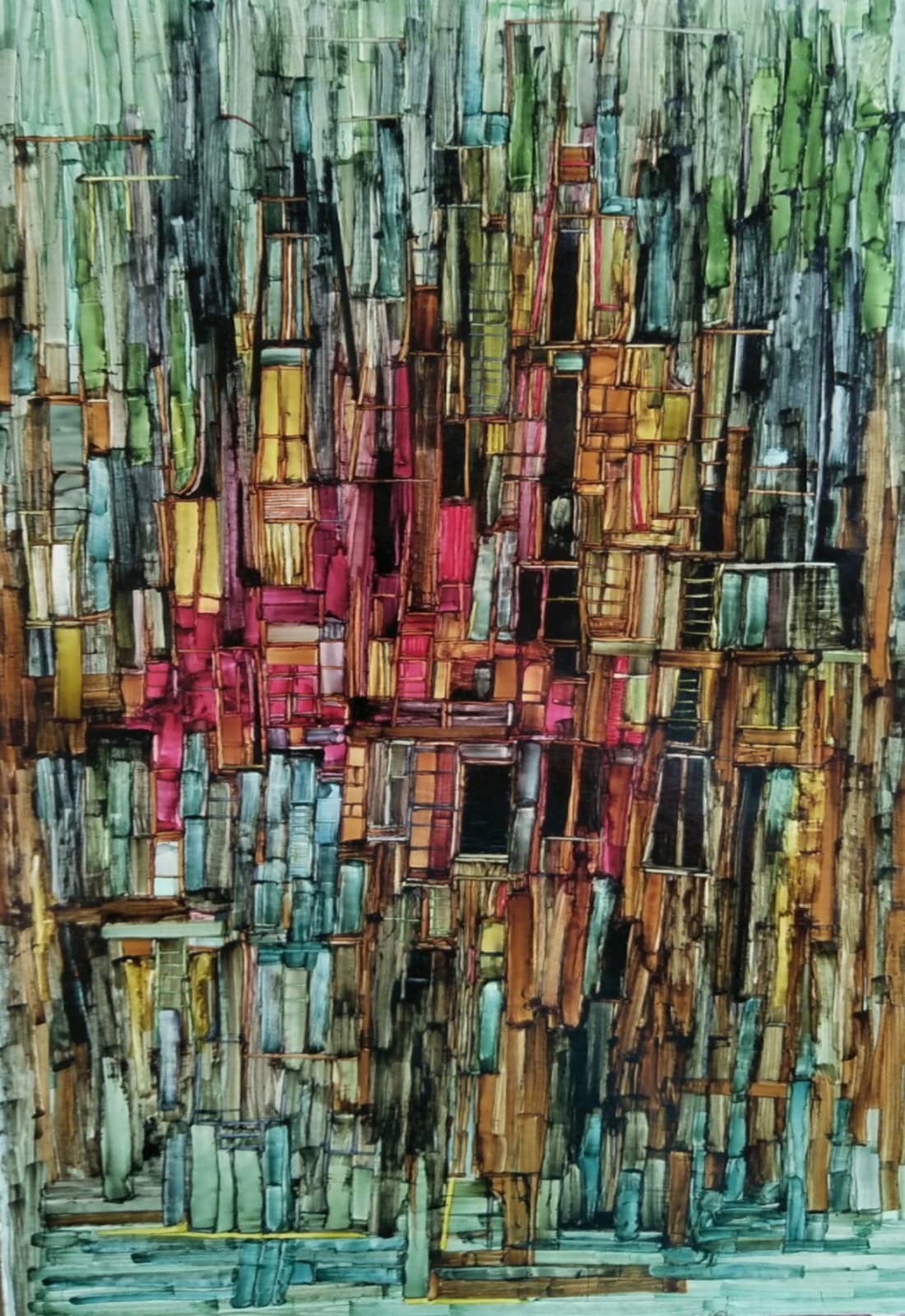 Ahmed Yousry, Abstract Composition, 2020