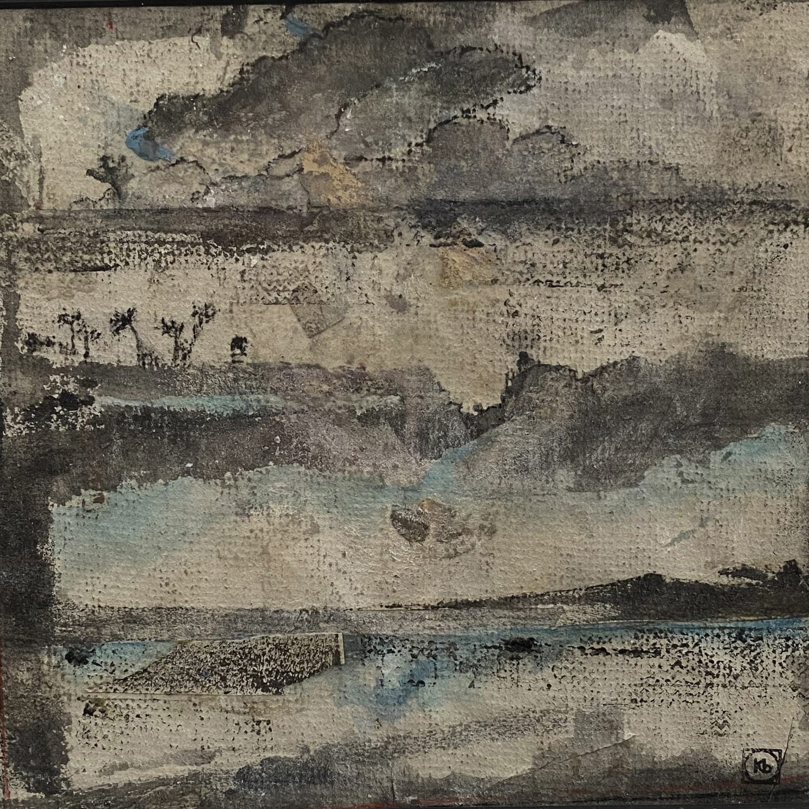 Katherine Bakhoum, Paysage Sombre, 2022