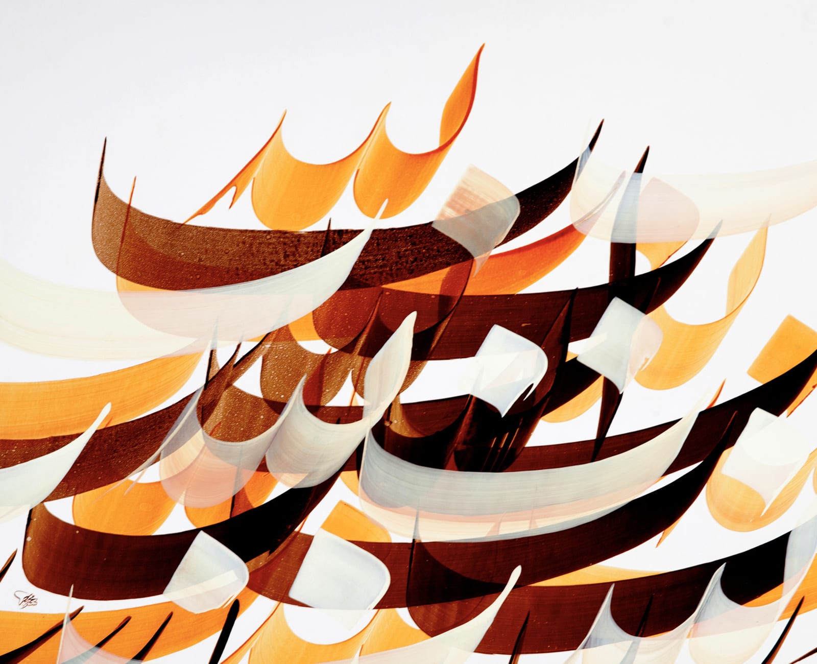 Mohamed Hassan, Arabic Calligraphy, 2020
