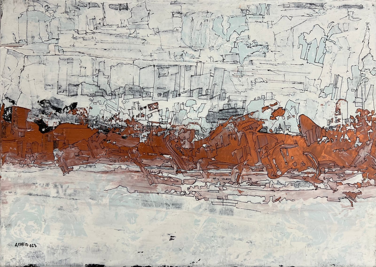 Ahmed Farid, Breathe I, 2024