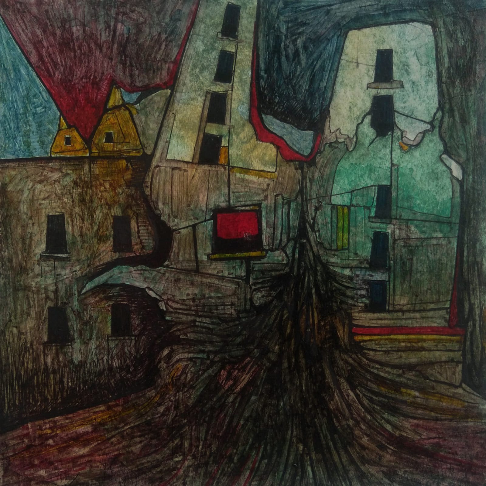 Ahmed Yousry, Abstract Composition, 2020