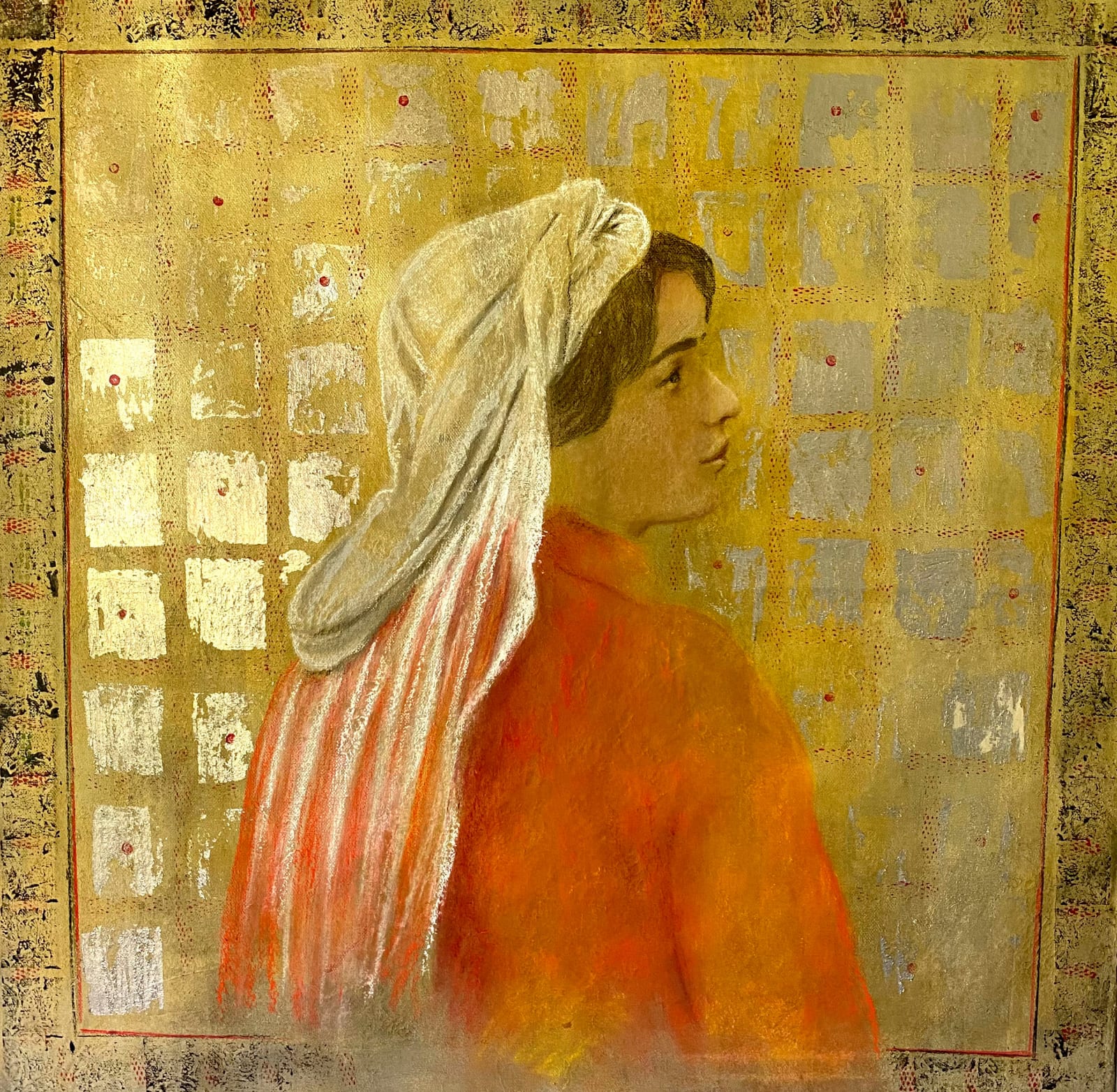 Katherine Bakhoum, La Femme en Orange, 2025