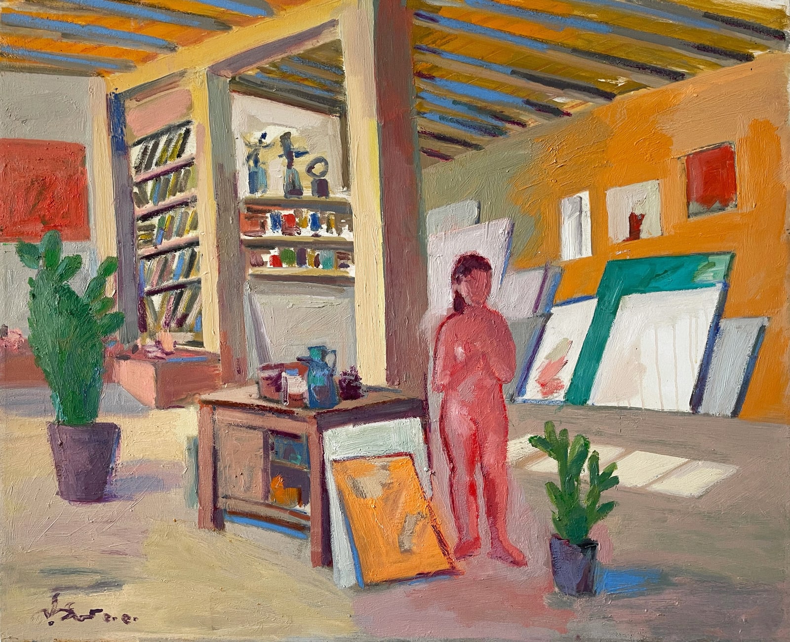 Mohamed Abla, Fayoum Studio II, 2020