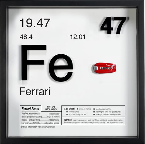 Daniel Allen Cohen, Ferrari (Fe-47), 2024