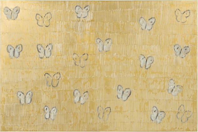 Hunt Slonem, Lamp Lighter Starry Night, 2020