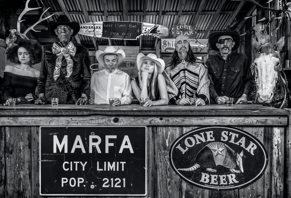 David Yarrow, The Magnificent Seven, 2020