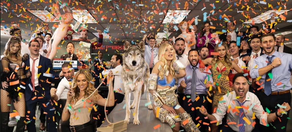 David Yarrow, I'M NOT FXXXING LEAVING! (Colour), 2022