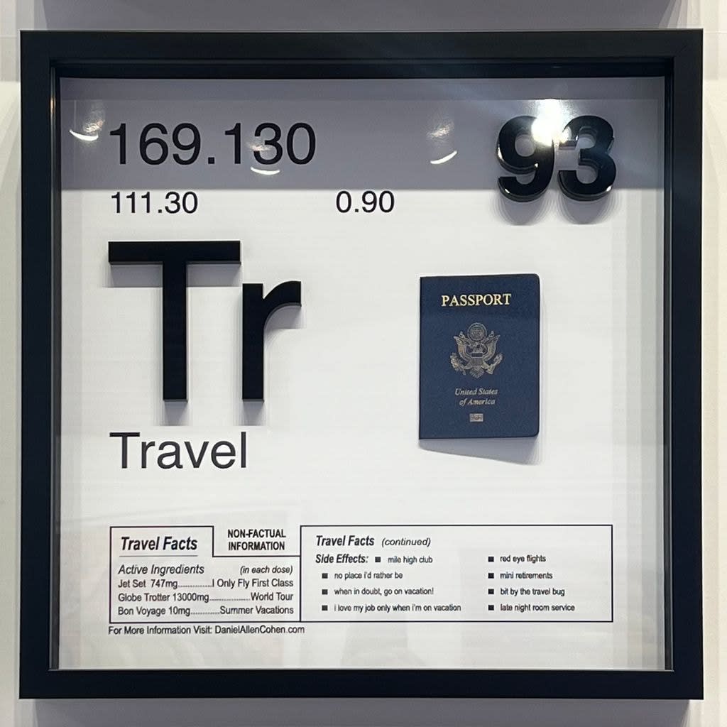 Daniel Allen Cohen, Travel (Tr -93), 2022