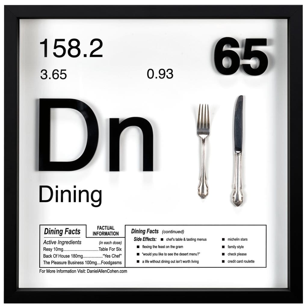 Daniel Allen Cohen, Dining (Dn-65), 2023