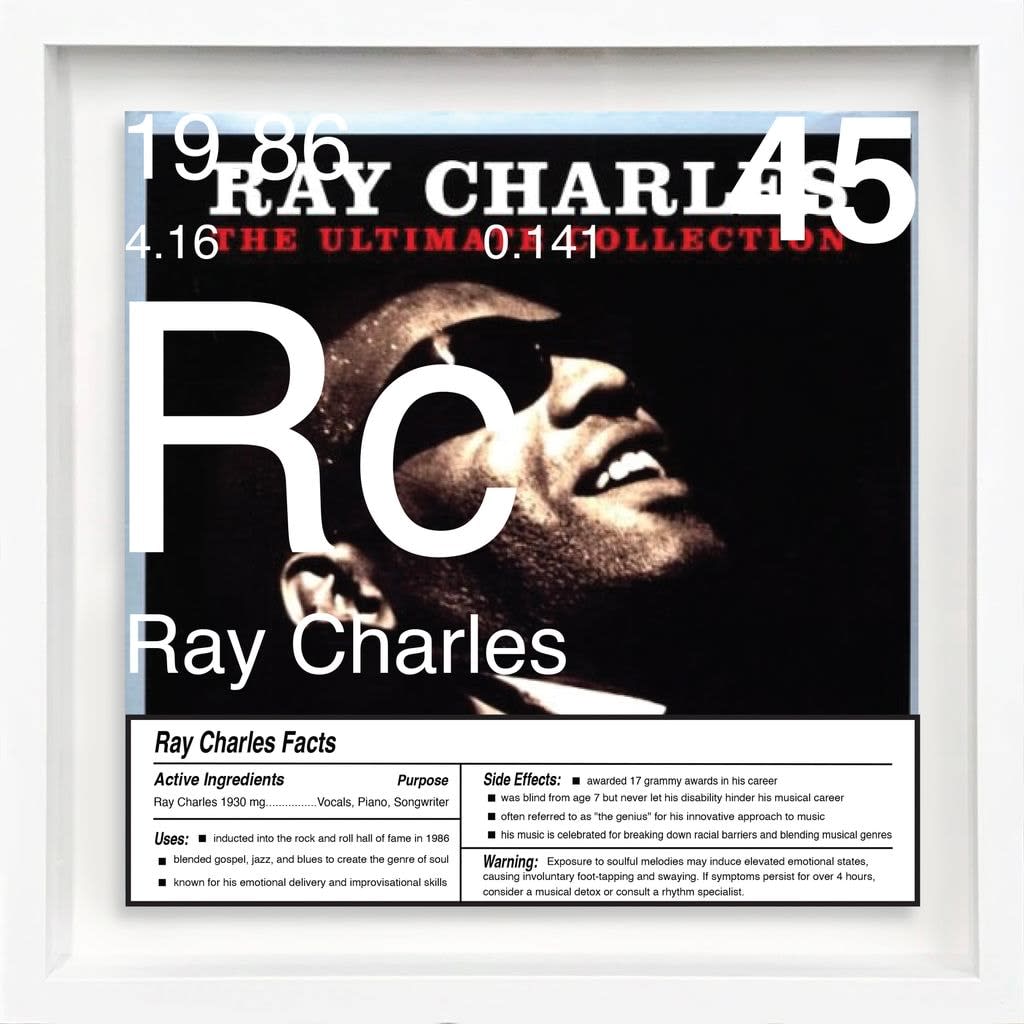 Daniel Allen Cohen, Ray Charles (Rc-45), 2023