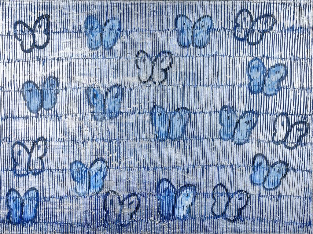 Hunt Slonem, Silver Ascension Saturday, 2023