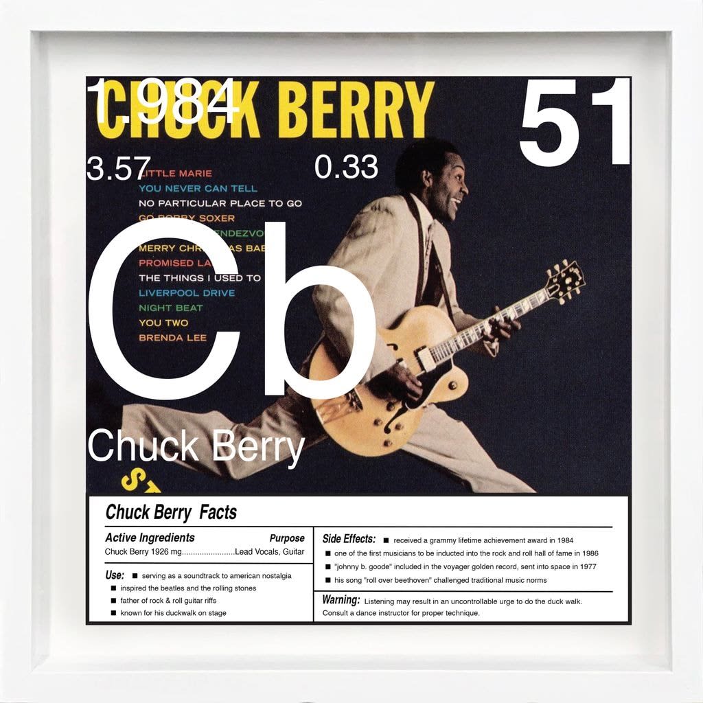 Daniel Allen Cohen, Chuck Berry (Cb-51), 2023
