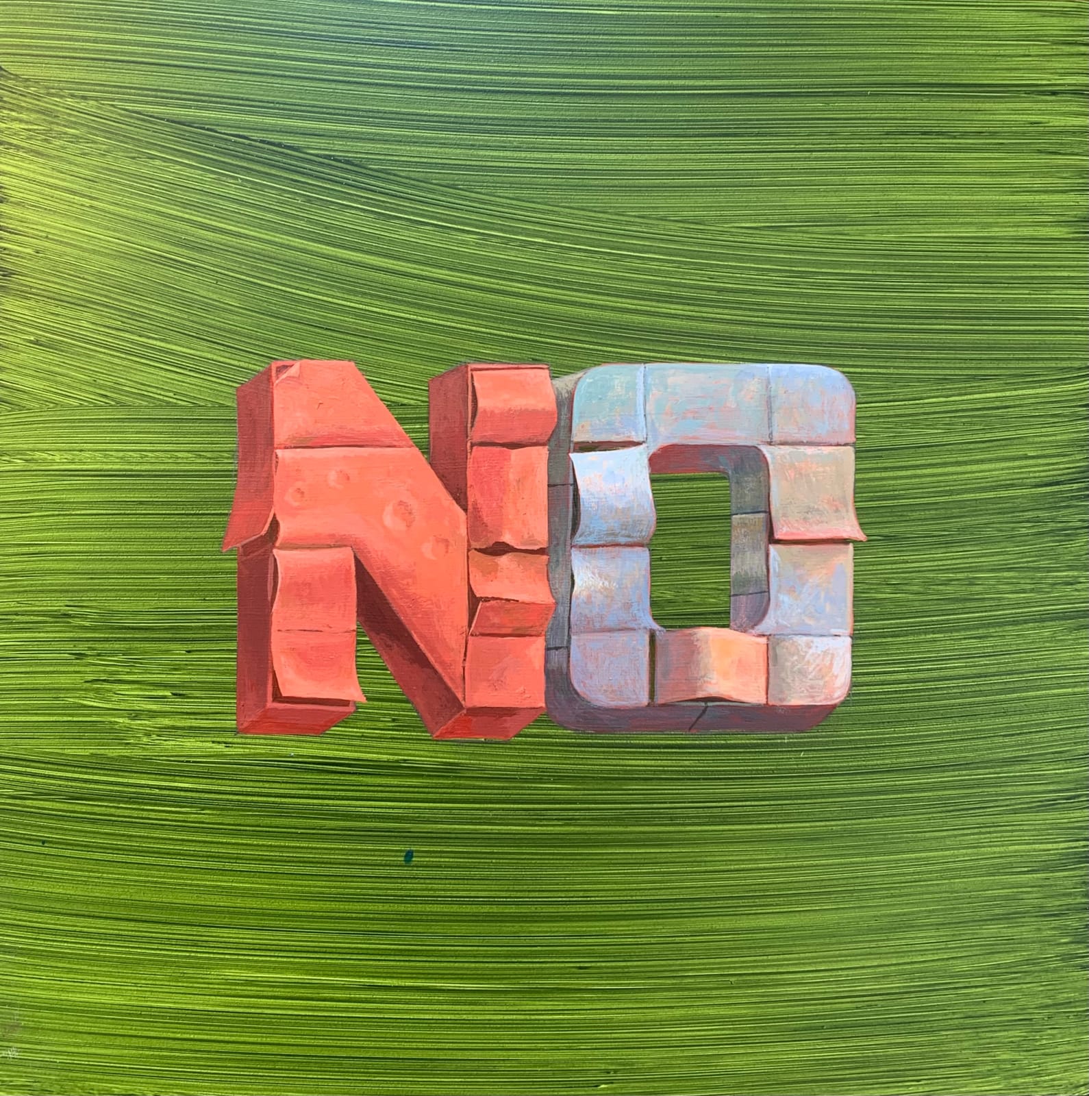 Wayne White, NO, 2025