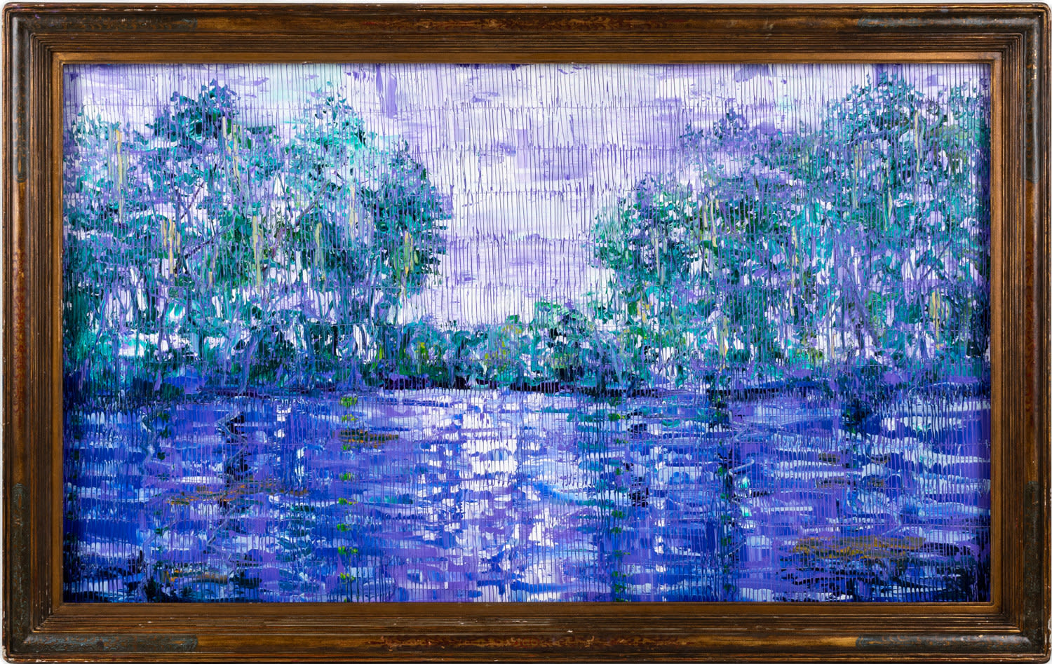 Hunt Slonem, Bayou Teche, 2021