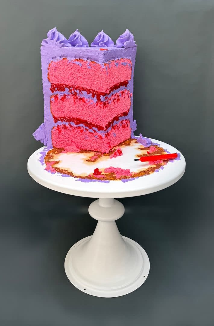 Peter Anton, End Of Party Cake, 2024