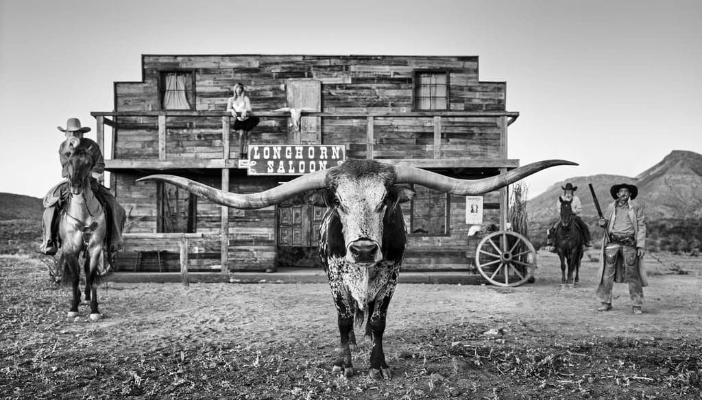David Yarrow, The Longhorn Saloon, 2023