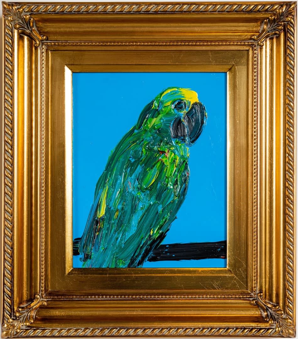 Hunt Slonem, Amazon Nape, 2022