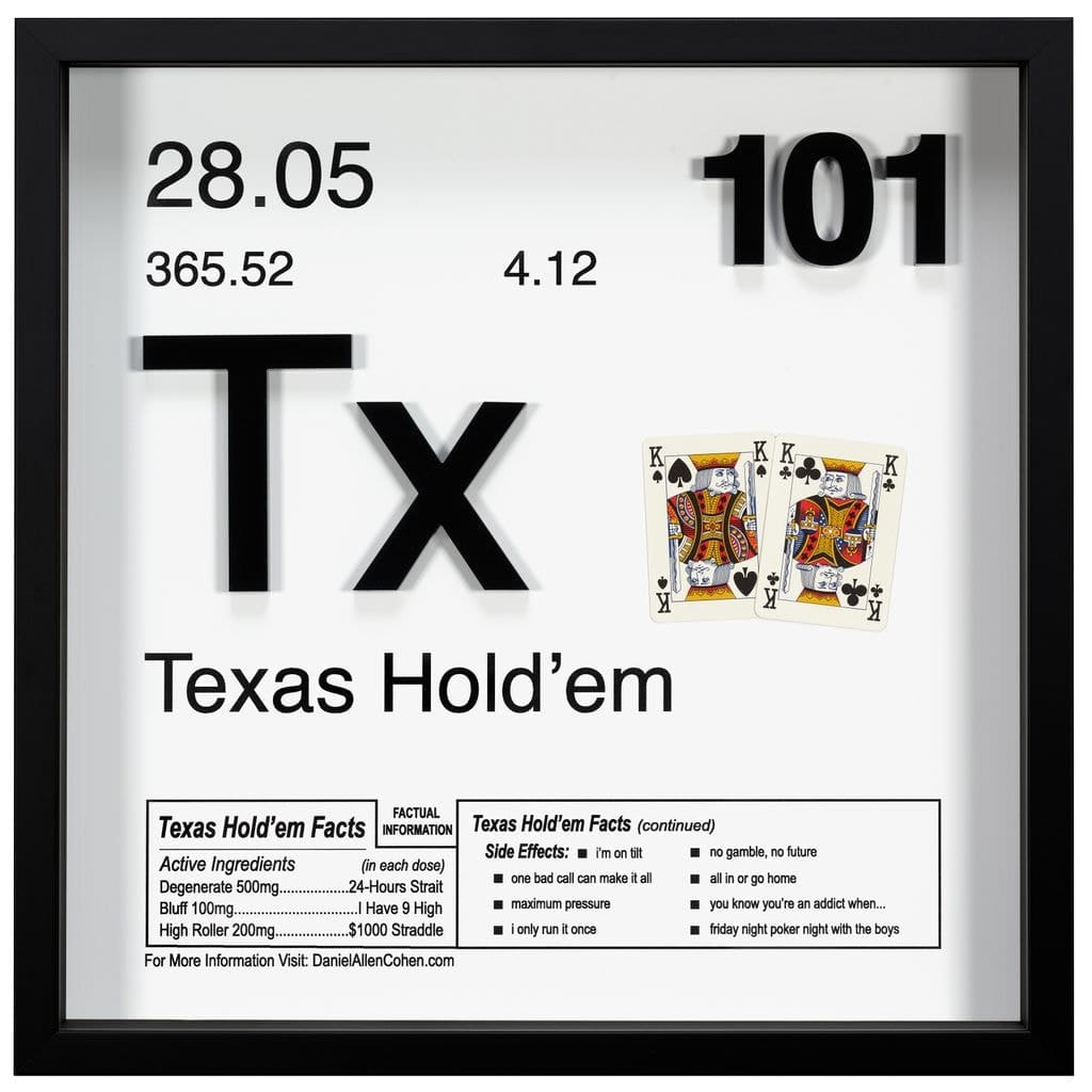 Daniel Allen Cohen, Texas Hold'em (Tx-101), 2022