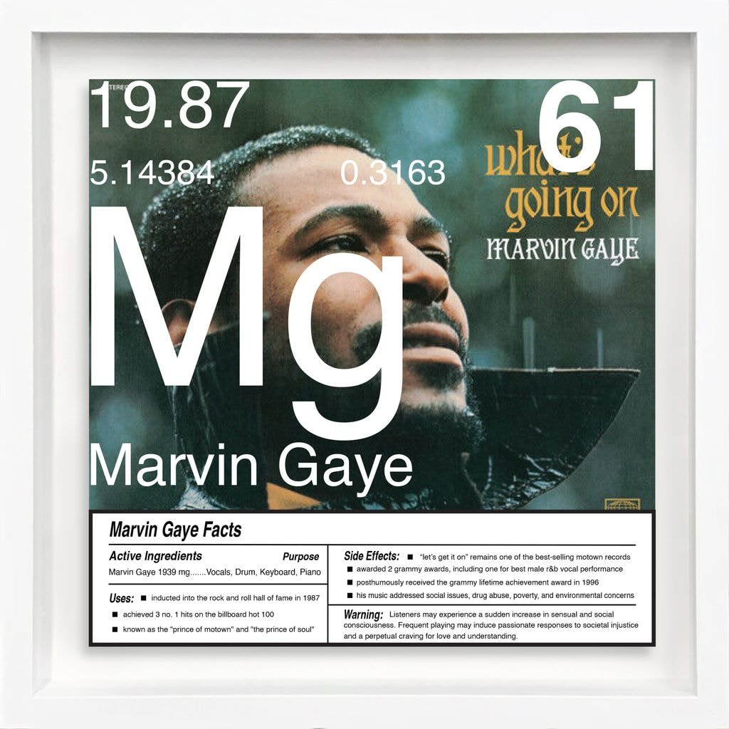 Daniel Allen Cohen, Marvin Gaye (Mg-61), 2023