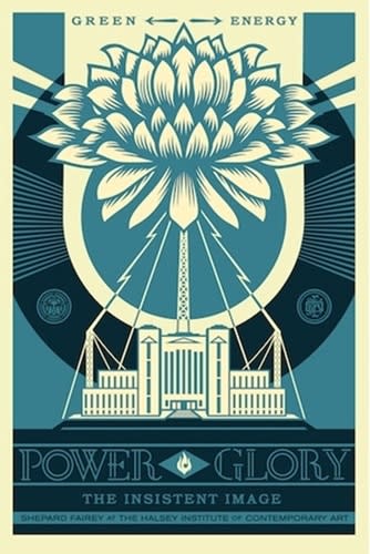 Shepard Fairey, Power and Glory [BLUE], 2014