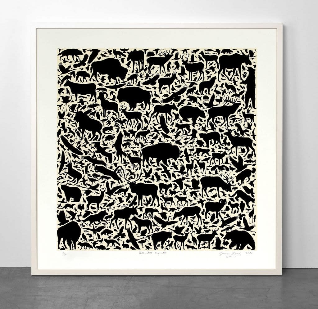 James Prosek, Yellowstone Composition, 2018