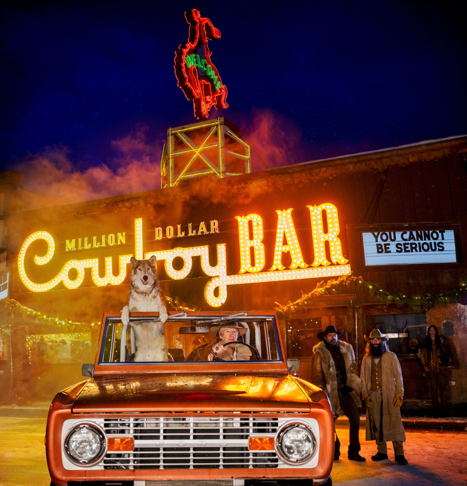 David Yarrow, You Cannot Be Serious (Colour), 2025