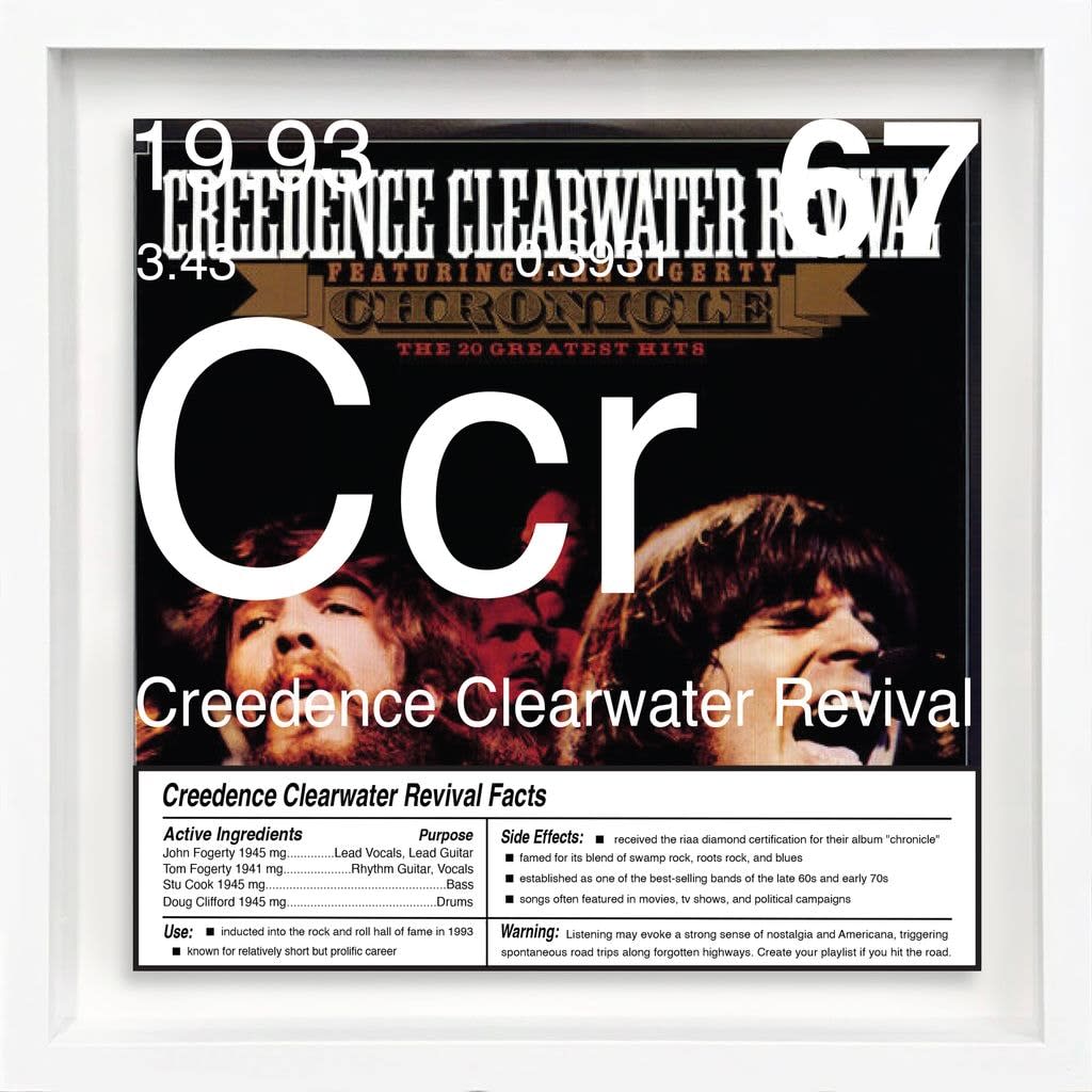 Daniel Allen Cohen, Creedence Clearwater Revival (Ccr-67), 2023