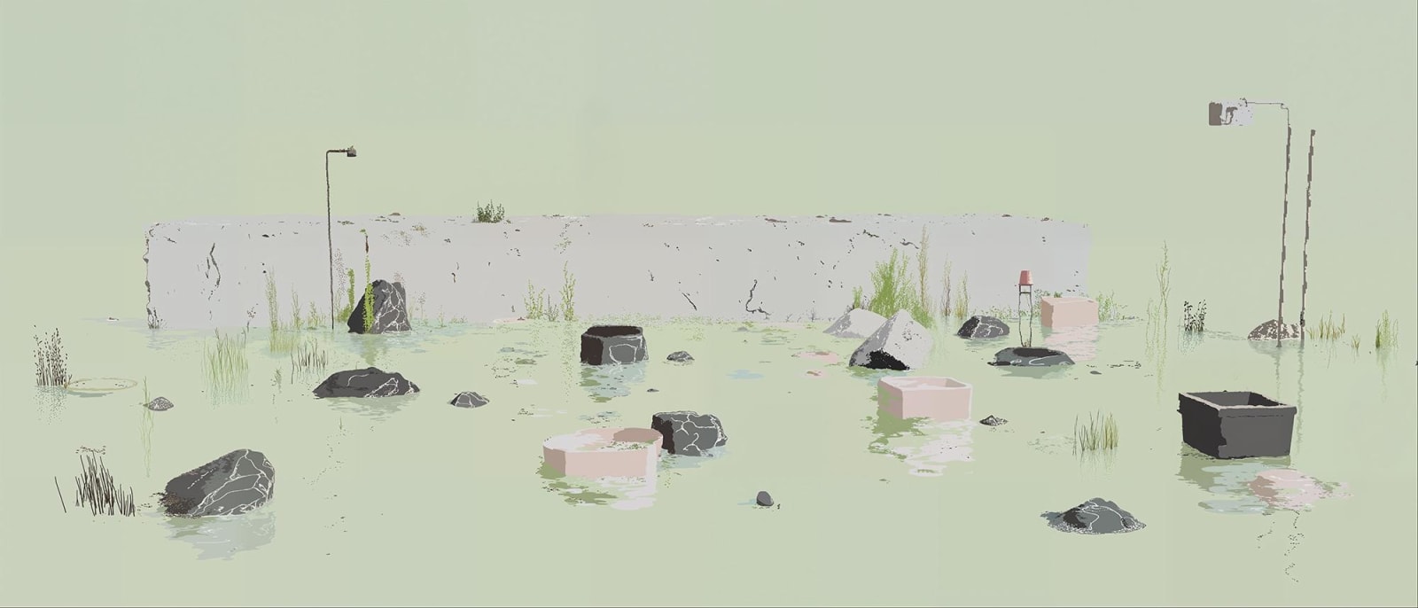 Kerem Ozan Bayraktar, Bahçe ve Havuz | Garden and Pool, 2025