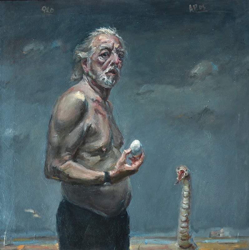 Alan Pearson, Time Waits For Noone (Self Portrait), 2005
