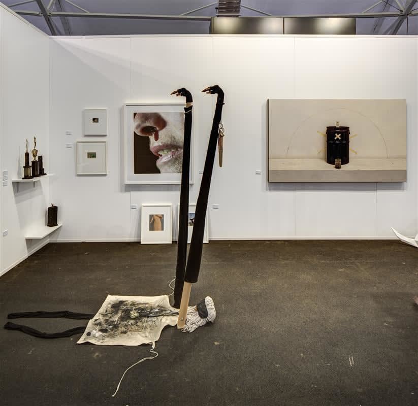 Group Show, Auckland Art Fair 2013 installation view 2, 2013