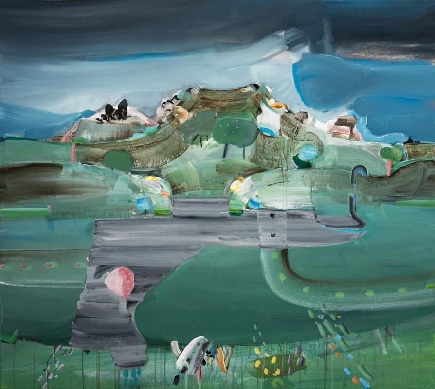 John Oxborough, Cox's Bay from Highbury, 2013