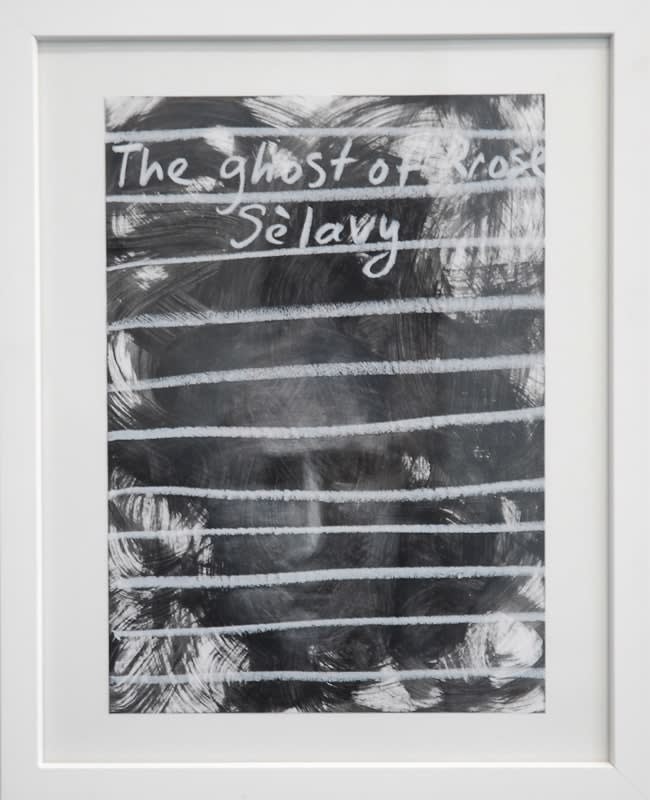 Trenton Garratt, untitled ('the ghost of Rose Sélavy'), 2009