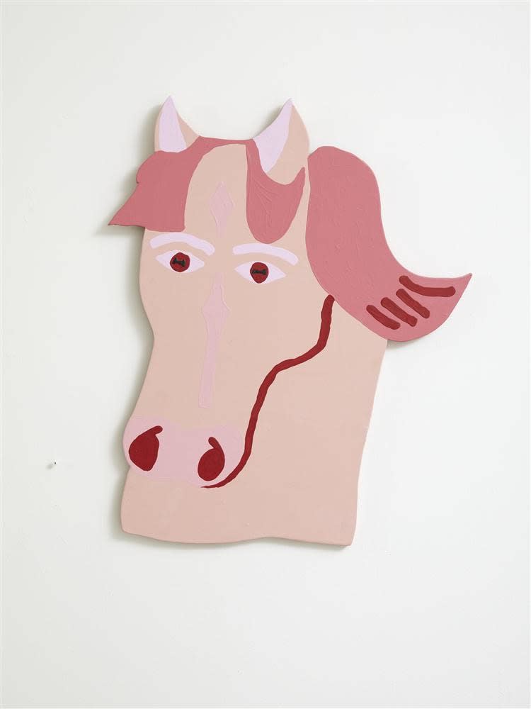 Claudia Kogachi, Pink Horse Head, 2020