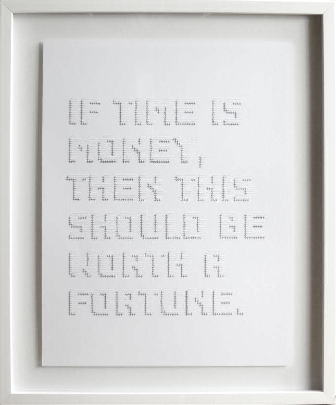Briar Mark, Time Is Money, 2012