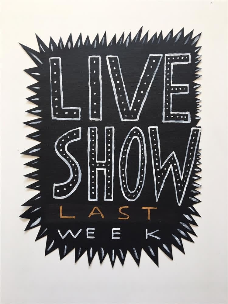 Matt Liggins, Live show last week, 2018