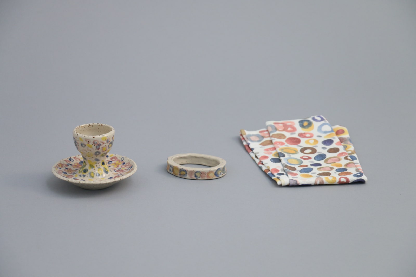 Julia Holderness, Breakfast Party Set, Oeuf à la coque, 2025