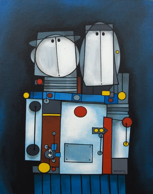 Ted Dutch (1928-2008), Two Controllers, 2007