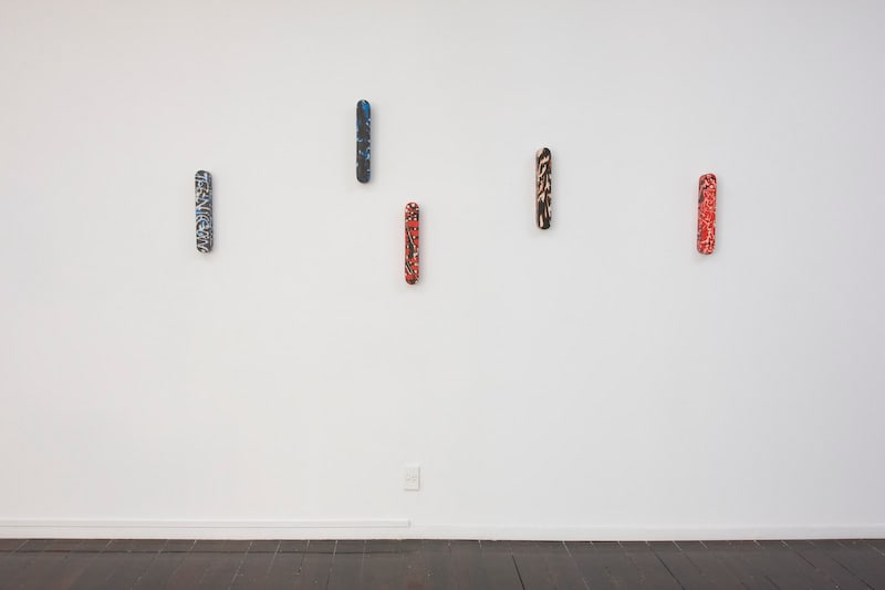 Volker Saul, Installation view, 2008