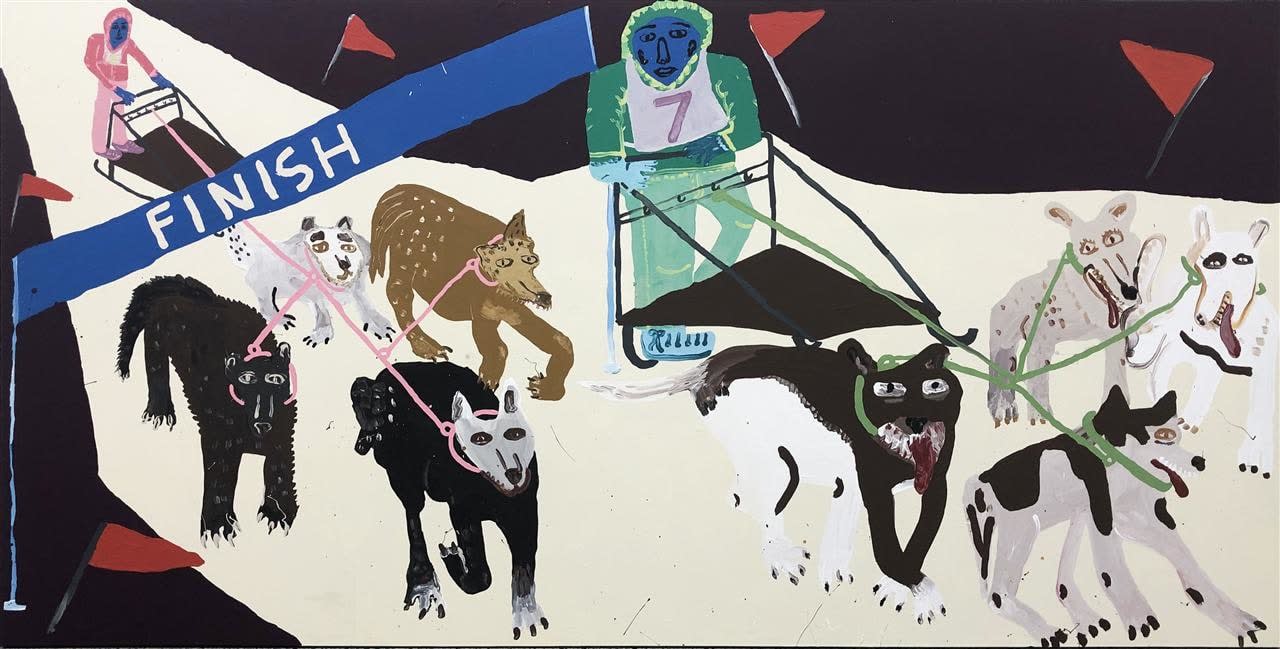 Claudia Kogachi, Dog Sled Race, 2019