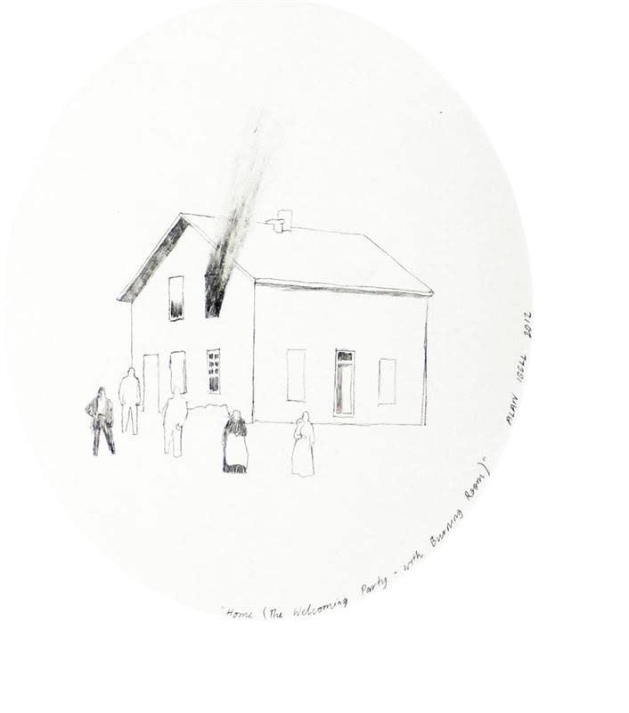 Alan Ibell, Home (The Welcoming Party - with Burning Room), 2012