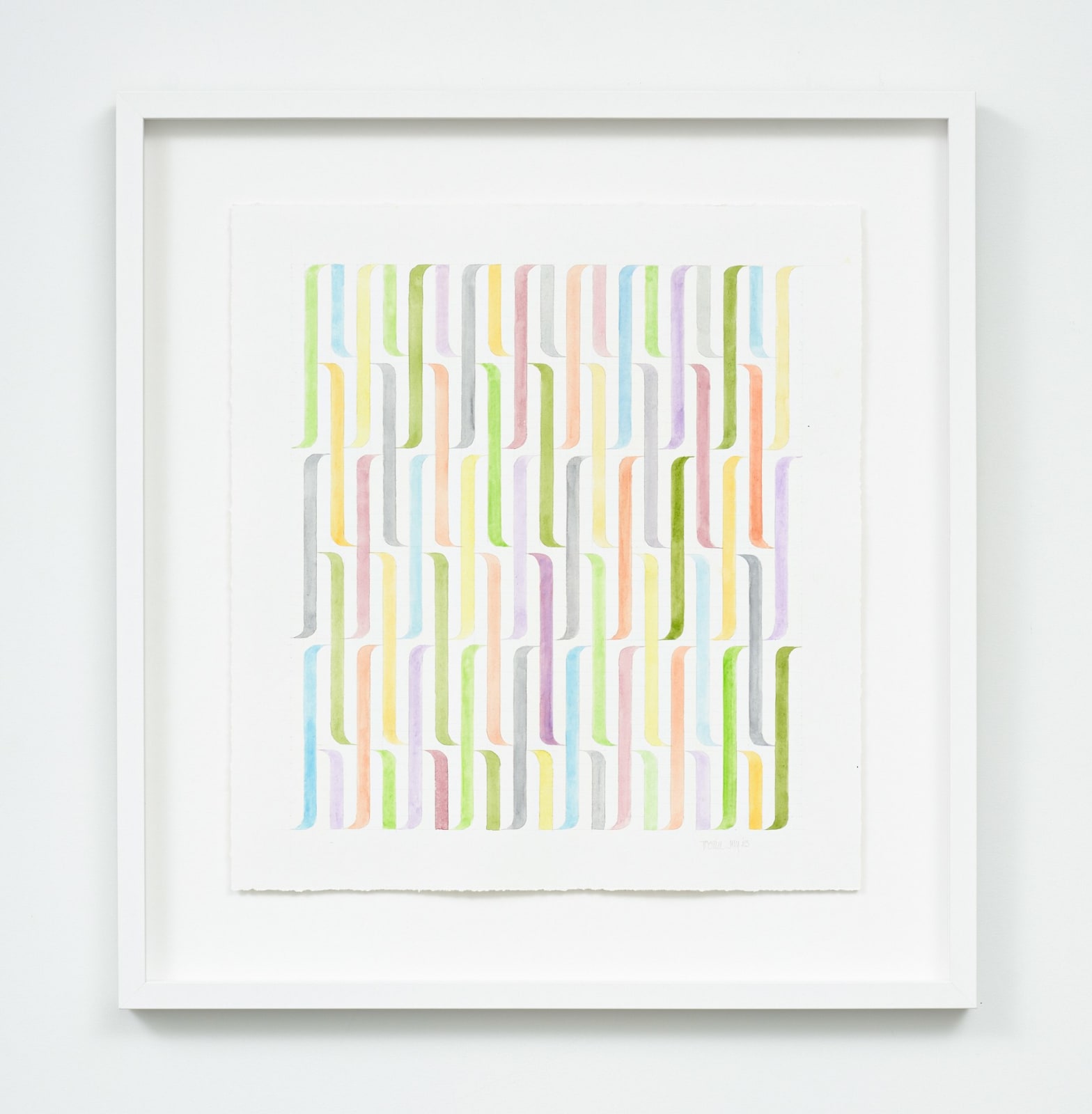 Jon Tootill, Kore Taitara watercolour (3), 2023