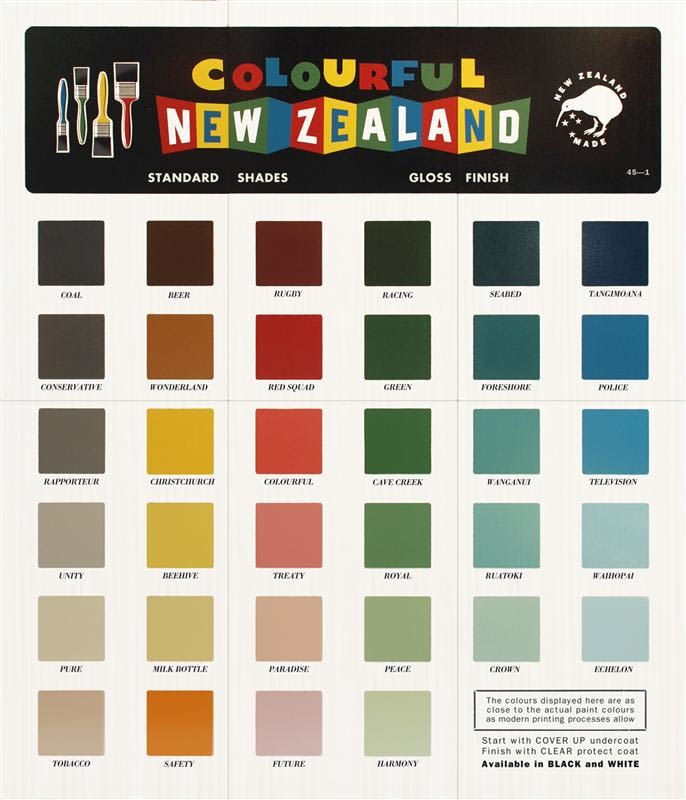 Mark Ussher, Colourful NZ, 2010