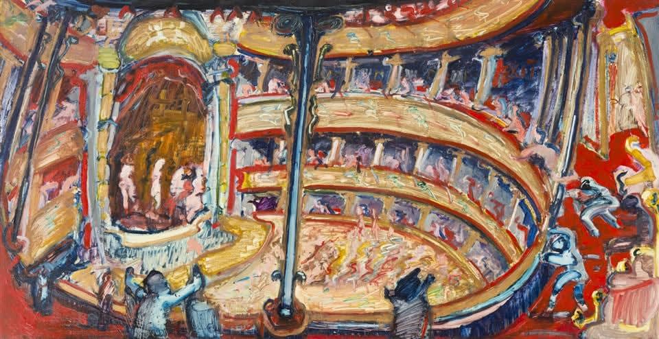 Alan Pearson, Covent Garden Balcony, 1984