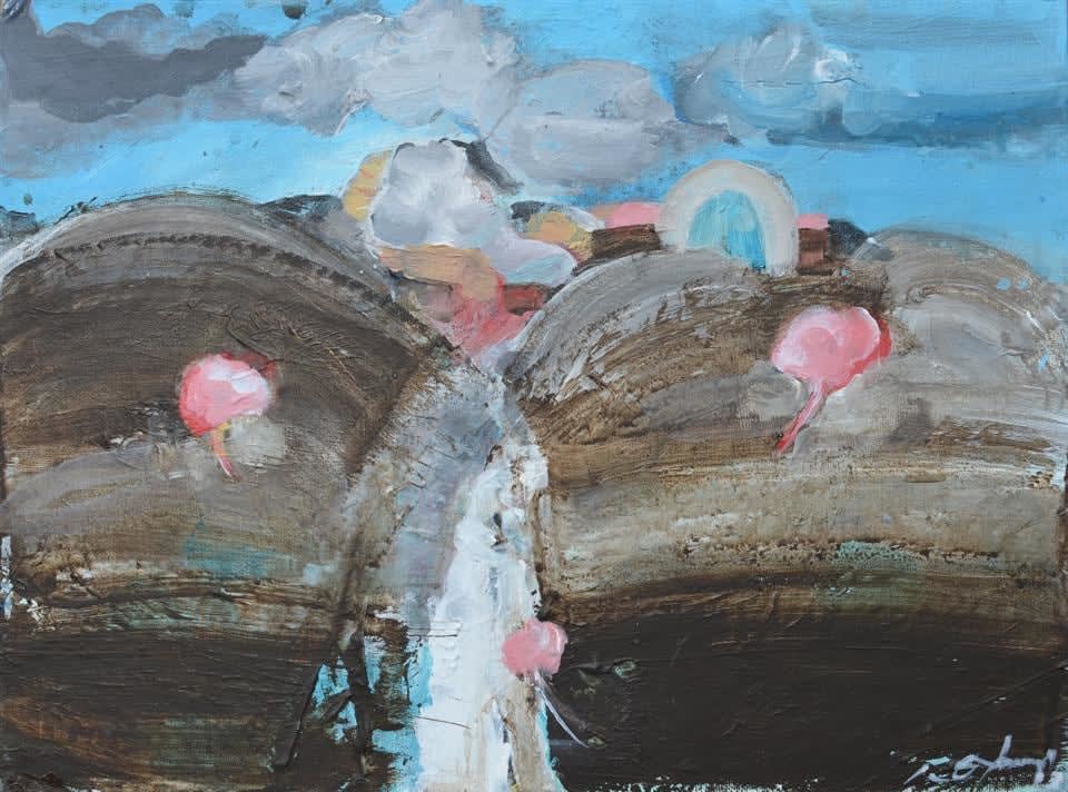 John Oxborough, Hills to Highcliff II, 2013