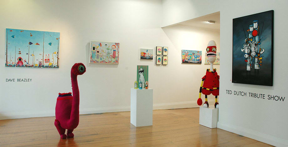 Ted Dutch (1928-2008), Installation view, 2007