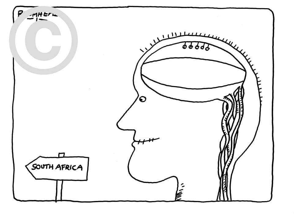 Peter Bromhead, Facing the Apartheid Issue, 1981
