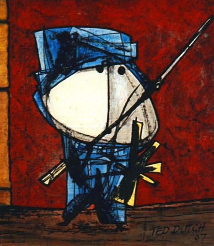 Ted Dutch (1928-2008), Small Warrior, 2007
